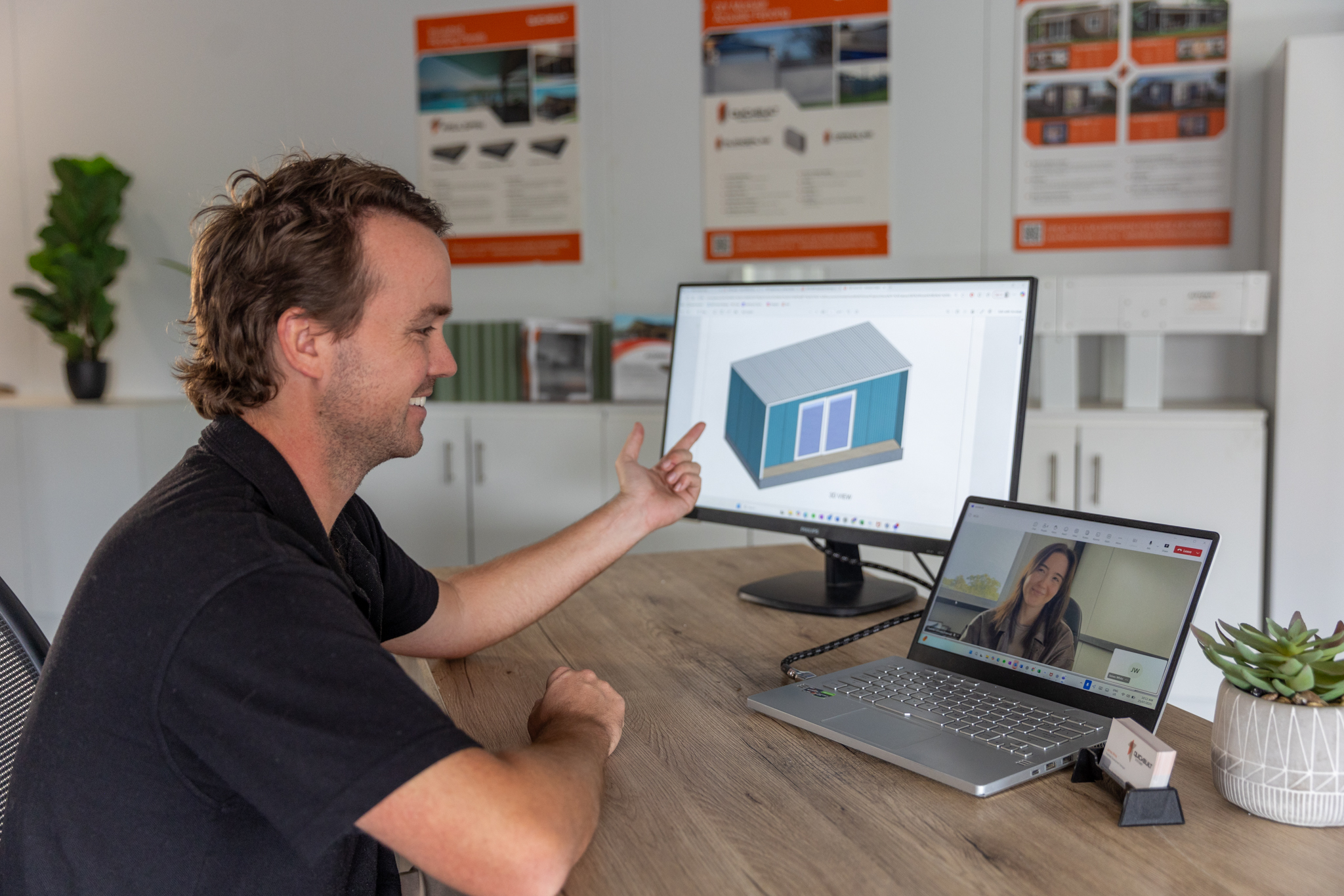 A Quick Built design meeting